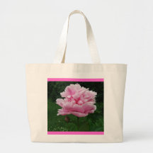 Pink Peony Gifts Canvas Bag