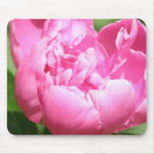 Pink Peony Mouse Pad