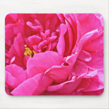 Pink Peony Mousepad
