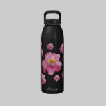 Pink Peruvian Lily  Water bottle water bottles