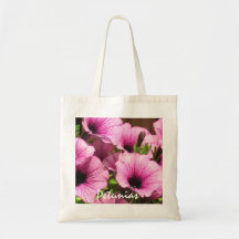 Pink Petunias Bag