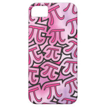 Pink Pi Social - Math Pi iPhone 5 Case