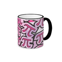 Pink Pi Social - Pi Gifts - Math Pi mugs