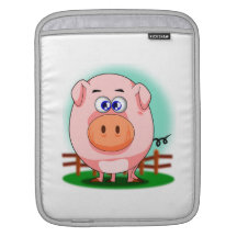 Pink Pig iPad Sleeves