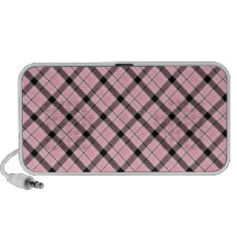 Pink Plaid Speaker