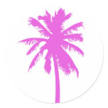 Pink Plam Tree stickers