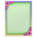 Pink Plumeria, letterhead