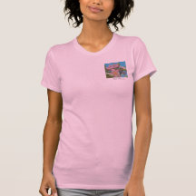 Pink Plumeria T-shirt