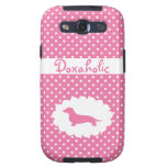 Pink Polka Dot Doxaholic Samsung Galaxy SIII Cases