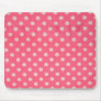 Pink Polka Dot Mousepad
