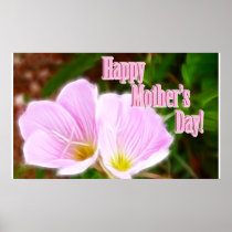 Pink Poppies for Mother's Day Print