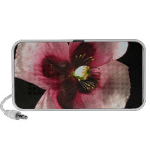 Pink Poppy Portable Speakers