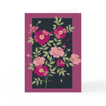 Pink Posies For Mother's Day - Card