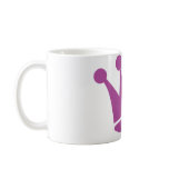pink princess crown mugs