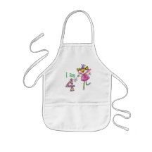 Pink princess fairy (age 4) apron