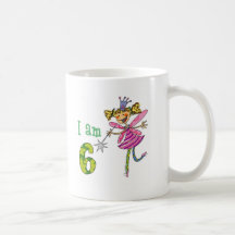 Pink princess fairy mug