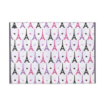 Pink & Purple Eiffel Tower pattern
