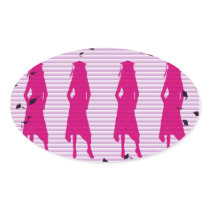 Pink & Purple Grad Silhouettes