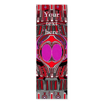 Pink red superfly design