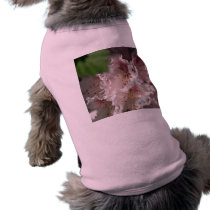 Pink Rhododendron 2 Doggie Tshirt