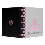 Pink Ribbon 365 Vinyl Binders