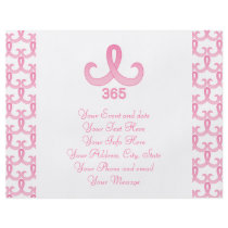Pink Ribbon 365 Flyers
