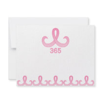 Pink Ribbon 365 Personalized Invitations