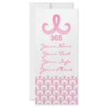 Pink Ribbon 365 rack cards