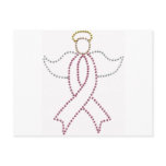 Pink Ribbon Angel Post Cards