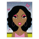 Pink Ribbon - Awareness Card
