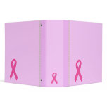 Pink Ribbon Binder