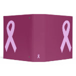 Pink Ribbon Binder