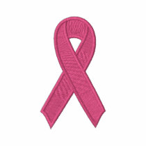 Pink Ribbon Breast Cancer Awareness Design 2 Polo