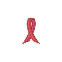 Pink Ribbon - Breast Cancer Awareness Embroidered Polo Shirt