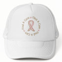 Pink Ribbon Breast Cancer Find A Cure hats