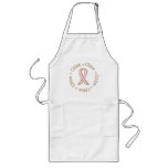 Pink Ribbon Breast Cancer Name Chloe aprons