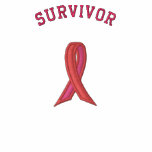 Pink Ribbon - Breast Cancer Survivor embroidered shirts
