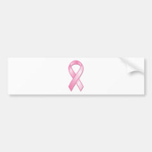 Pink Ribbon Bumper Stickers