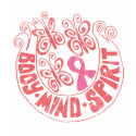 Pink Ribbon: Butterflies Body Mind Spirit t-shirts