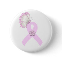 Pink Ribbon Butterfly