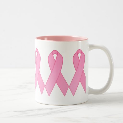 Pink Ribbon Coffee Mugs