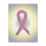 Pink Ribbon Colourful Breast Cancer Awareness Post