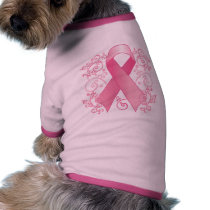 Pink Ribbon Pet T-shirt