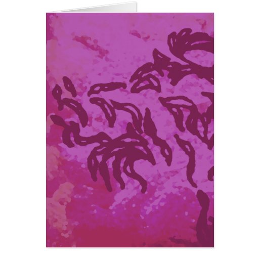Pink Ribbon Dragon CricketDiane Designer Greeting Card