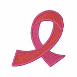 Pink Ribbon embroidered shirts
