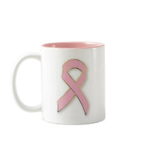 Pink Ribbon, Family...Faith..Courage...Laughter... Mug