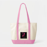 Pink Ribbon Footprints I Walk For A Cure Tote Bags