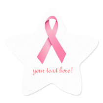 Pink Ribbon Fund Raiser Stickers