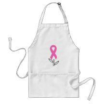 Pink Ribbon Growing Apron