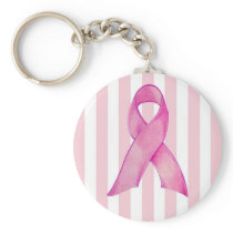 Pink Ribbon Key Chains